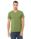 Bella + Canvas 3005CVC - Unisex Jersey Short-Sleeve V-Neck T-Shirt - Heather Green