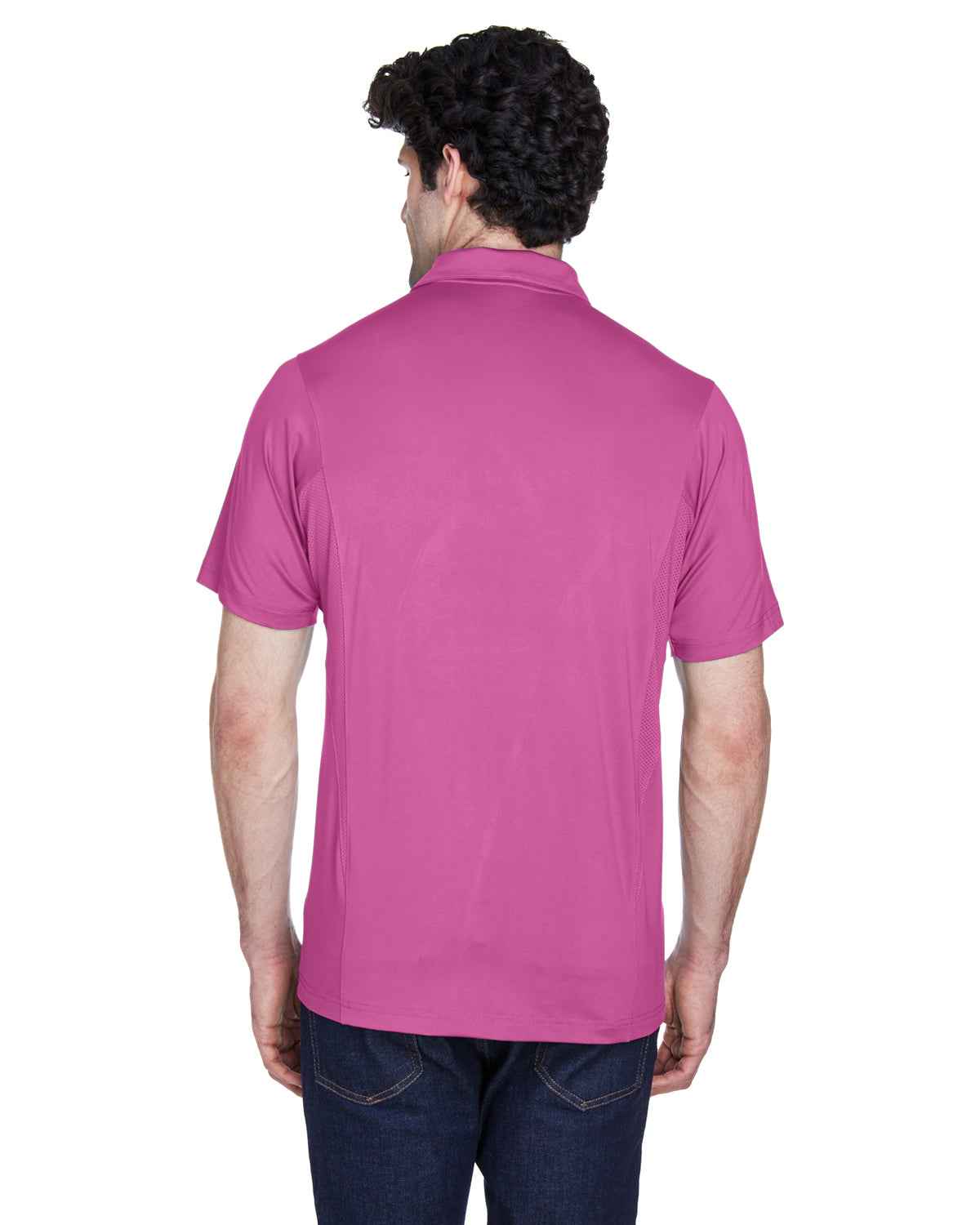 Men's Charger Performance Polo - Sport Charity Pink