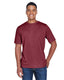 Team 365 TT11H - Men's Sonic Heather Performance T-Shirt - Sport Maroon Heather
