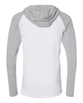 LAT 6917 Blended White/ Vintage Heather/ White — back