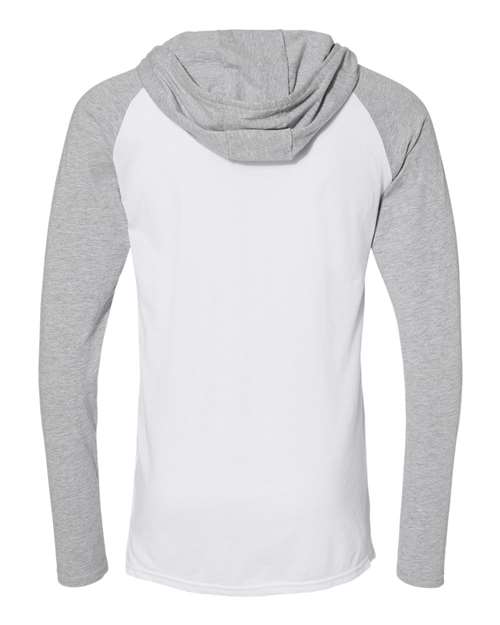 LAT 6917 Blended White/ Vintage Heather/ White — back