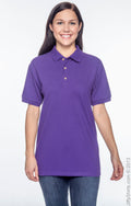 Unisex Ultra Cotton®  Piqué Polo - Purple