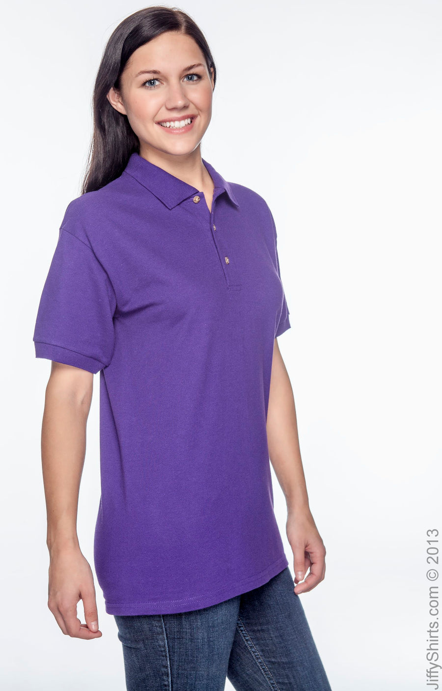 Unisex Ultra Cotton®  Piqué Polo - Purple