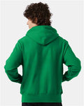 Champion S101 Kelly Green — on model back