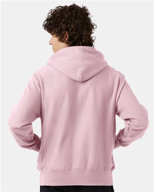 Champion S101 Pink Candy — on model back