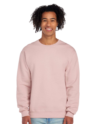 Unisex NuBlend® Fleece Crew - BlushPink