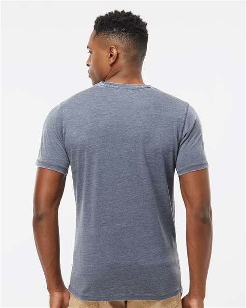 J. America 8115 Vintage Navy — on model back