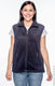 Harriton M985 - Unisex Fleece Vest - Navy