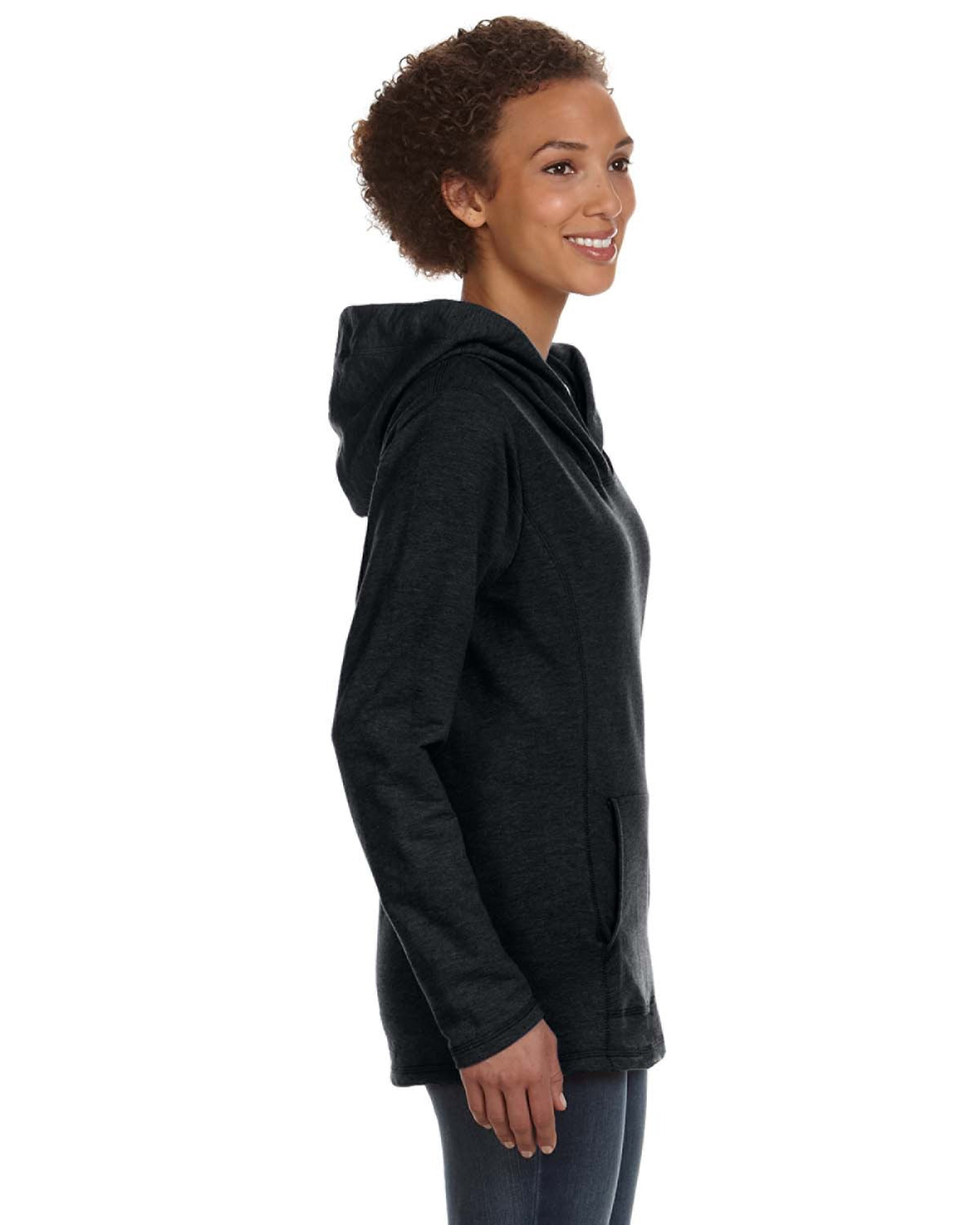Women's Hooded French Terry - Black