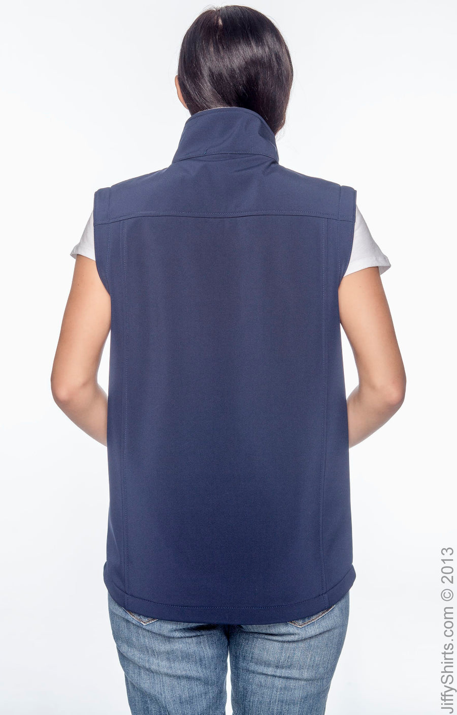 Men's Soft Shell Vest - Navy