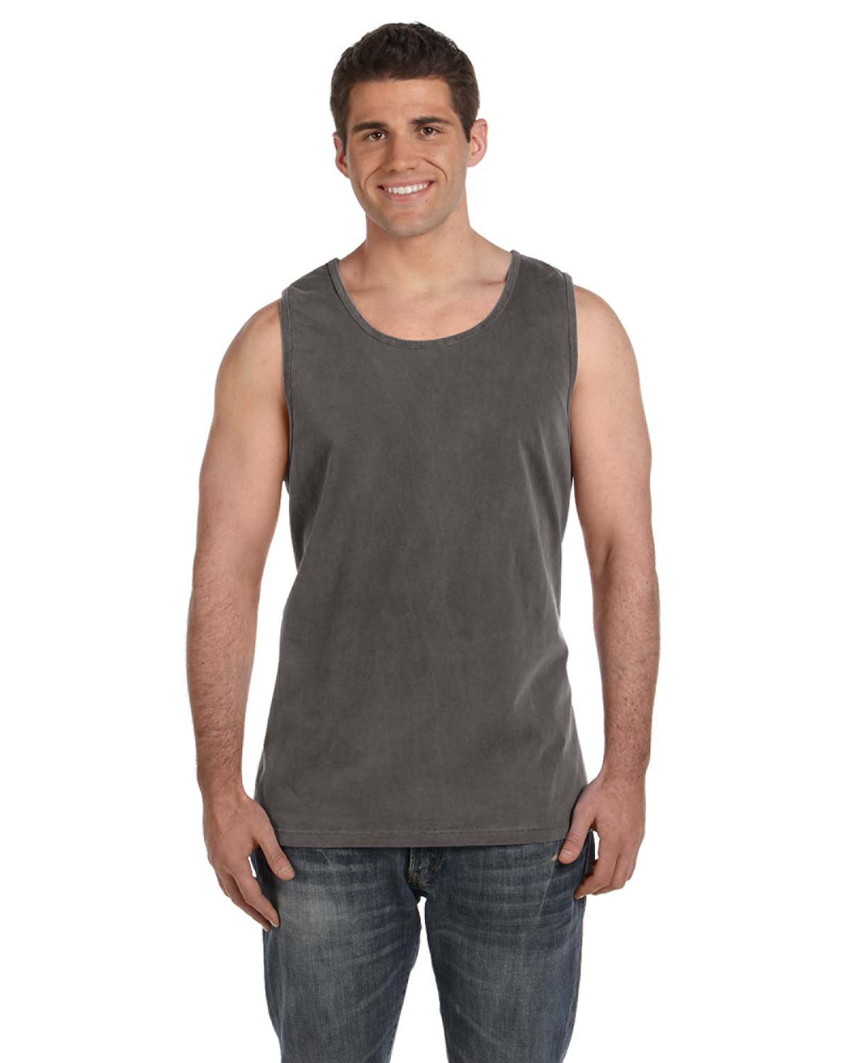 Unisex Heavyweight RS Tank - Pepper