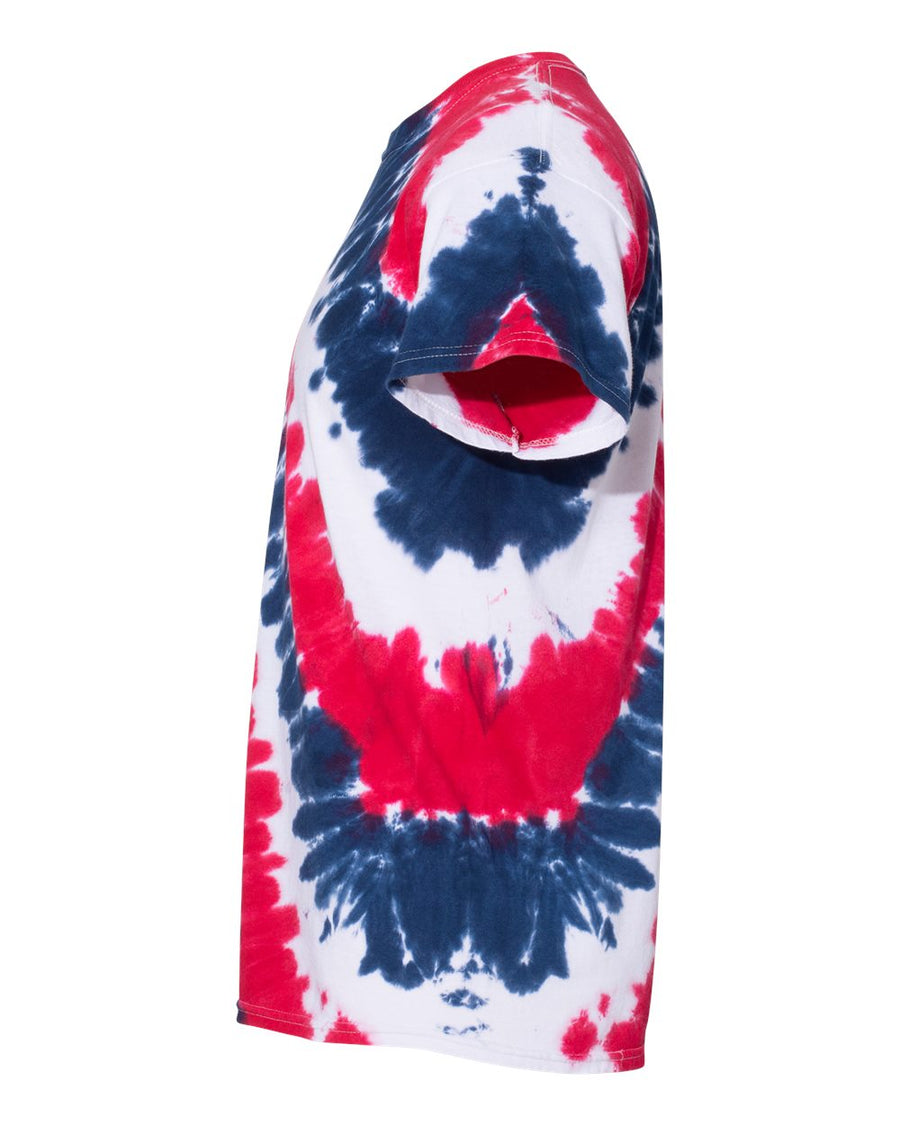 Unisex Tilt Tie Dye T-Shirt - Usa