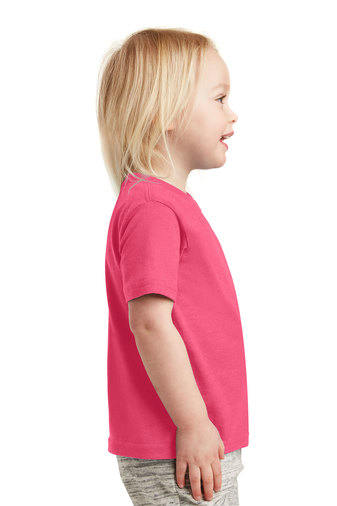 Toddler Fine Jersey T-Shirt - Vintage Hot Pink
