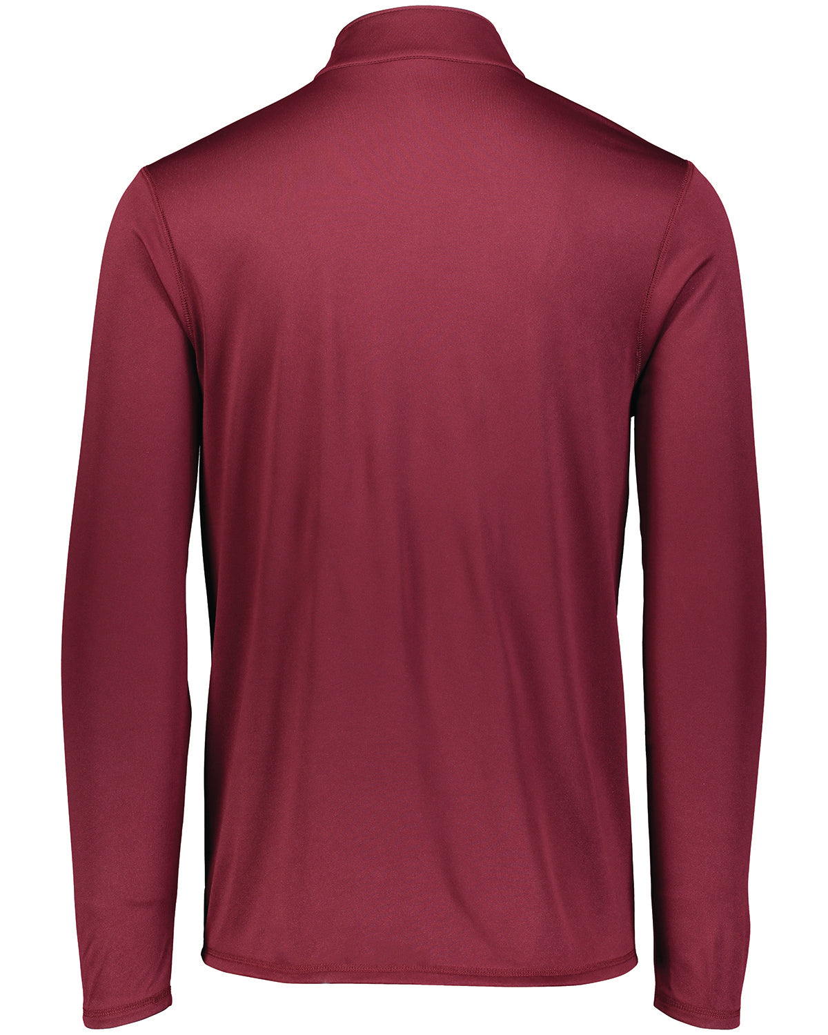Unisex Attain Quarter-Zip Pullover - Maroon
