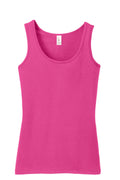 Women's Junior The Concert Tank - Dark Fuchsia
