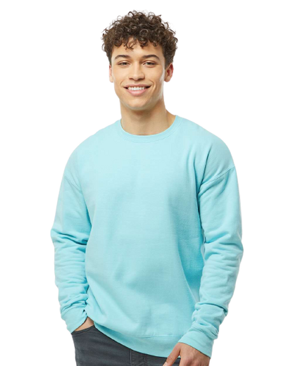 Unisex Fleece Crew - Purist Blue