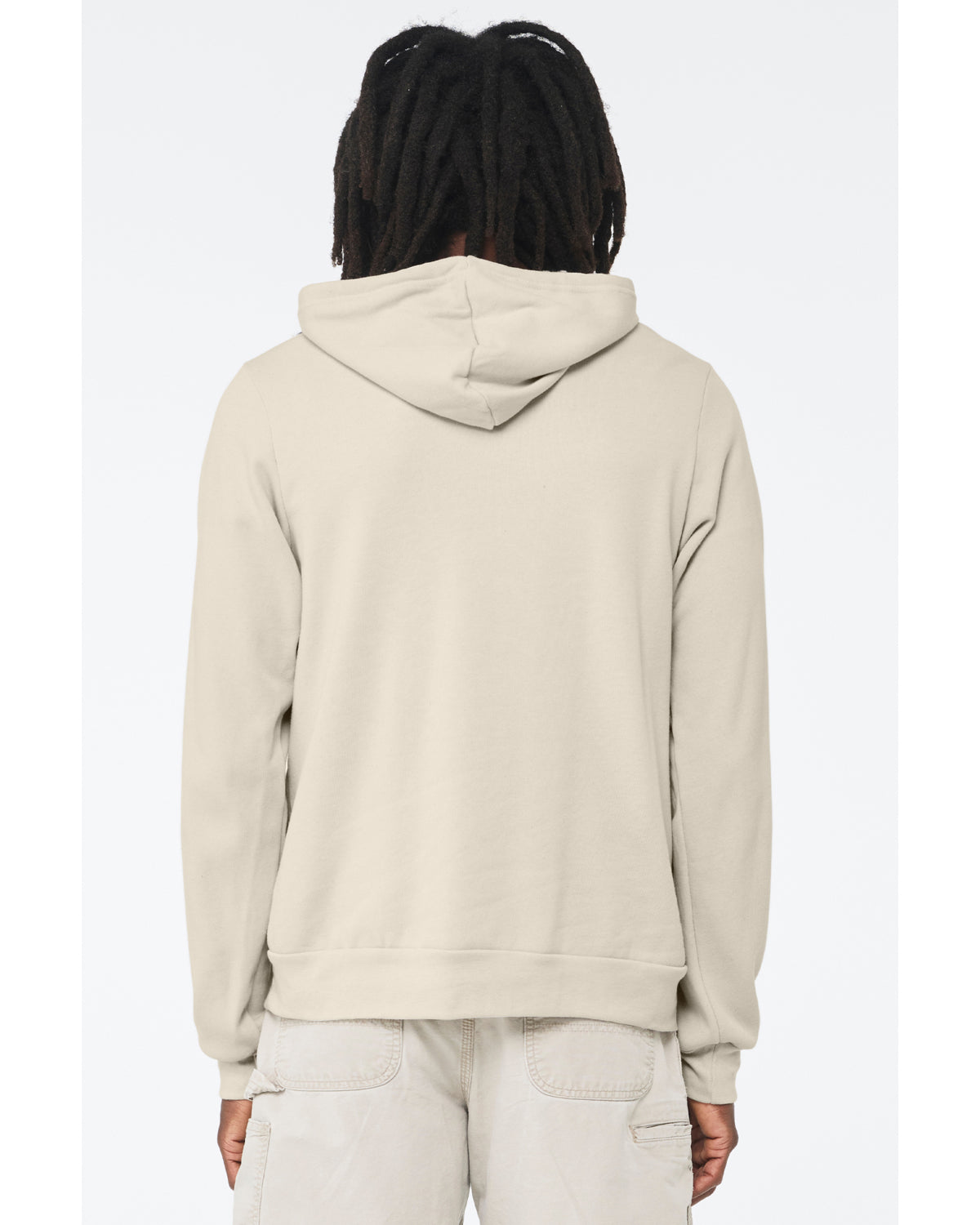 Unisex Sponge Fleece Pullover Hoodie - Heather Dust