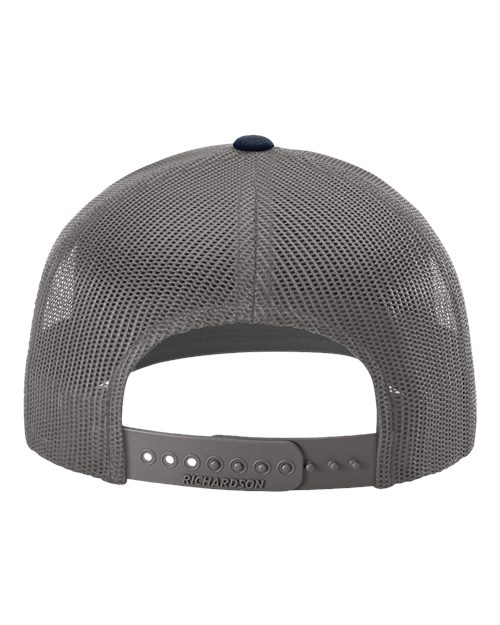Richardson 112 Navy/ Charcoal — back