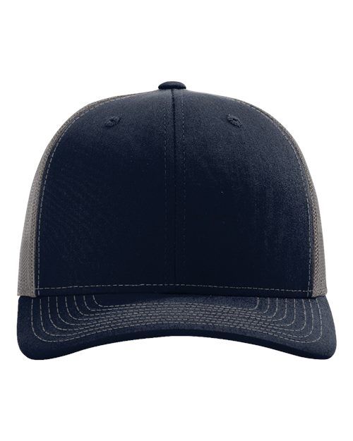 Richardson 112 Navy/ Charcoal — front