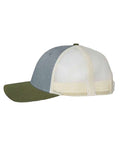 Richardson 115 Heather Grey/ Birch/ Army — direct side