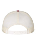 Richardson 115 Heather Grey/ Birch/ Cardinal — back