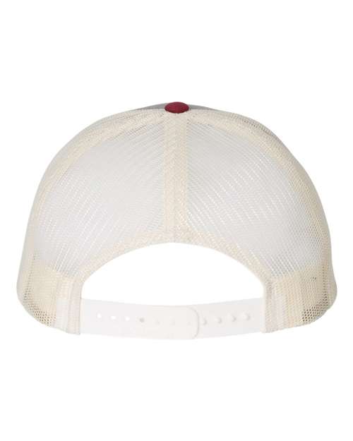 Richardson 115 Heather Grey/ Birch/ Cardinal — back