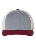 Richardson 115 Heather Grey/ Birch/ Cardinal — front
