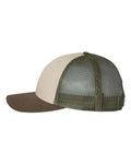 Richardson 115 Tan/ Loden/ Brown — direct side