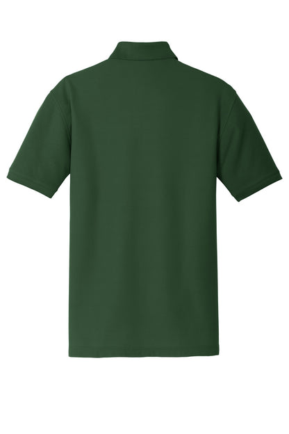 Unisex Core Classic Pique Polo - Deep Forest Green