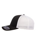 Flexfit 110M Black/ White — direct side