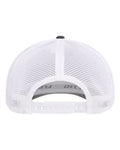 Flexfit 110M Charcoal/ White — back
