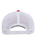 Flexfit 110M Red/ White — back