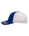 Flexfit 110M Royal/ White — direct side