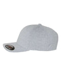 Flexfit 6350 Silver — direct side