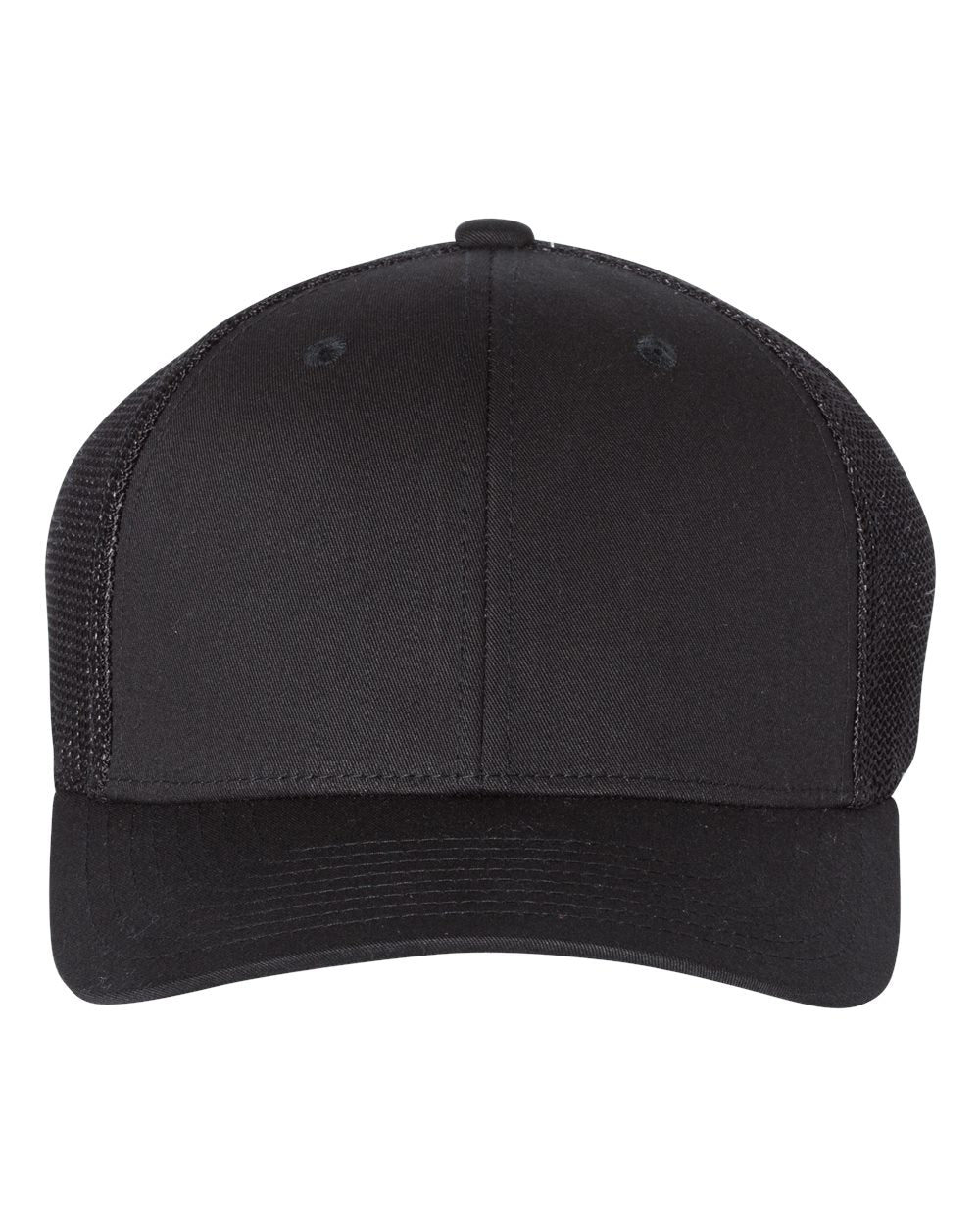 Fitted Trucker with R-Flex - Black