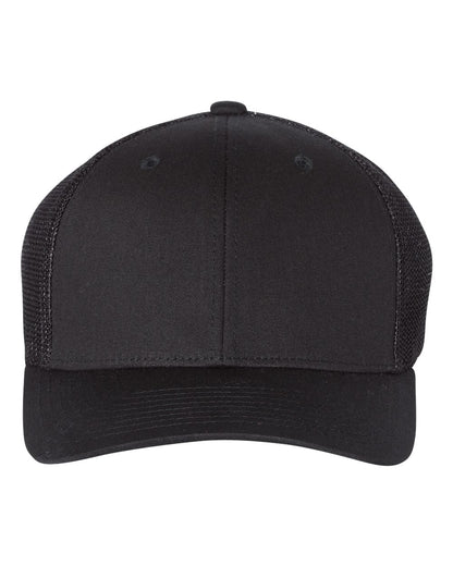Fitted Trucker with R-Flex - Black
