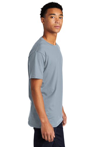 Unisex Cotton T-Shirt - Stonewash Denim