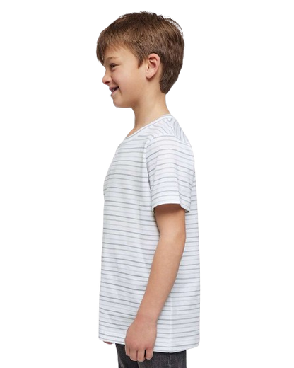 Youth Fine Jersey T-Shirt - Shadow Stripe