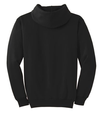 Unisex Essential Fleece Pullover Hoodie - Jet Black