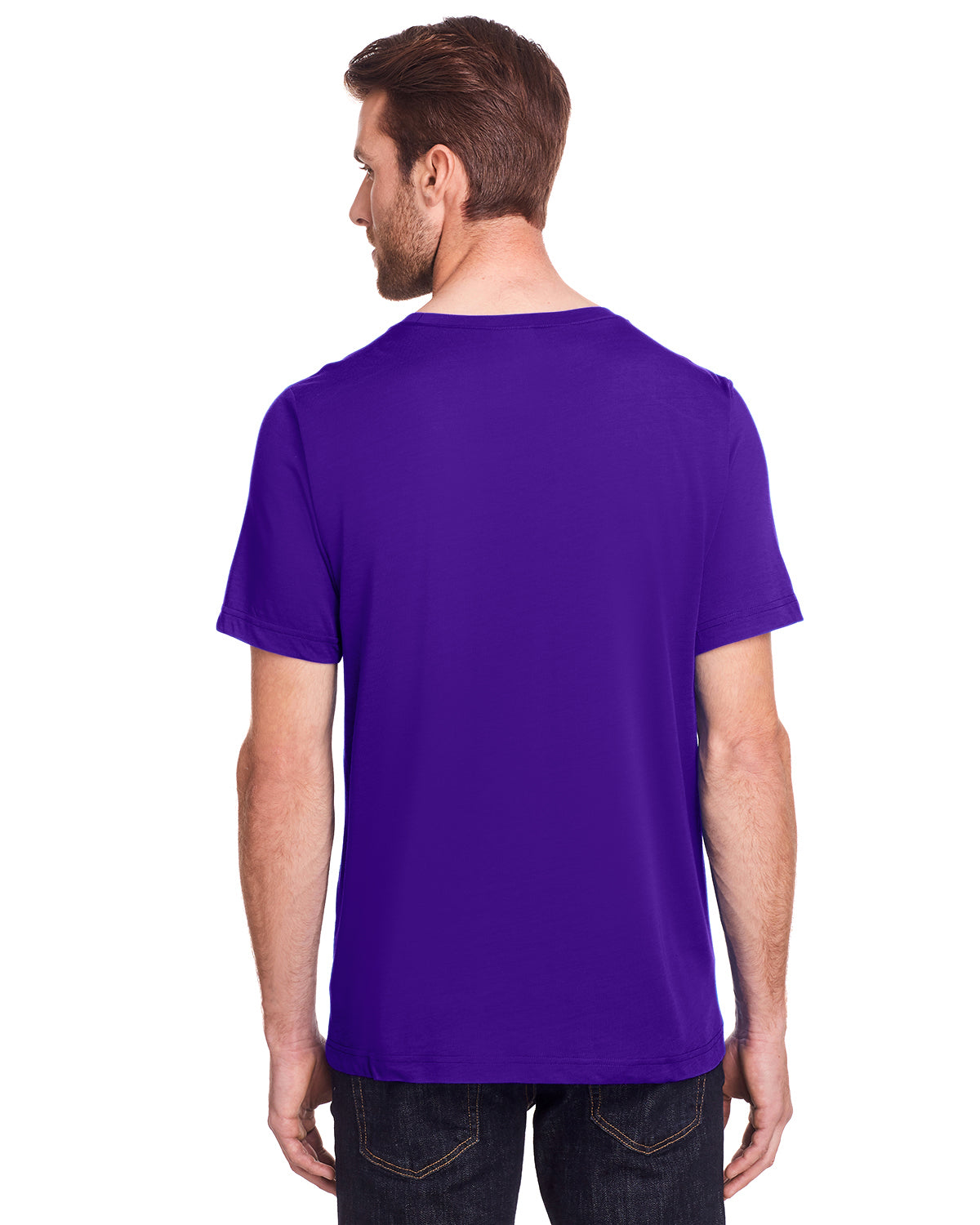 Unisex Fusion ChromaSoft™ Performance T-Shirt - Campus Purple