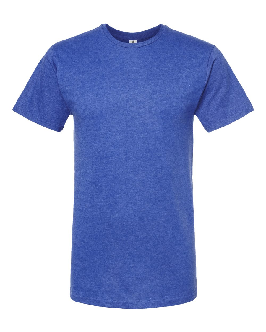 Unisex Heavyweight Tee - Heather Royal