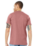 BELLA + CANVAS 3005 Mauve — on model back