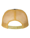 Richardson 168 Charcoal/ Old Gold — back
