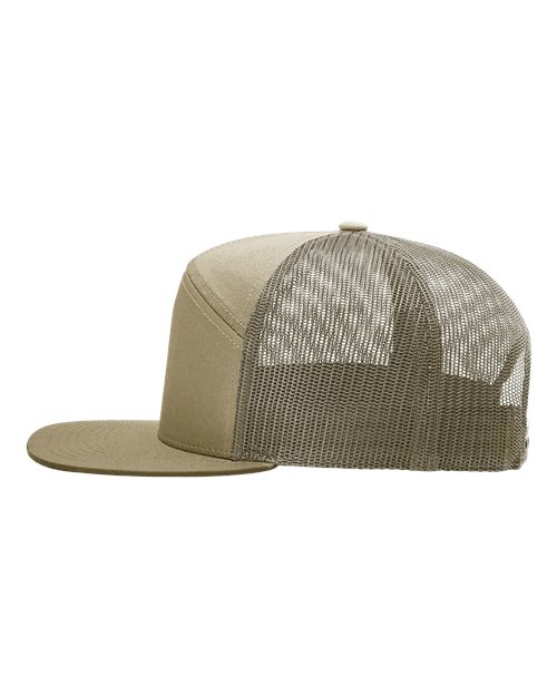 Richardson 168 Pale Khaki/ Loden Green — direct side