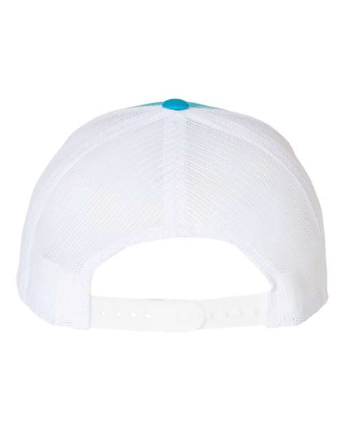 YP Classics 6606 Turquoise/ White — back
