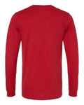 BELLA + CANVAS 3501 Canvas Red — back