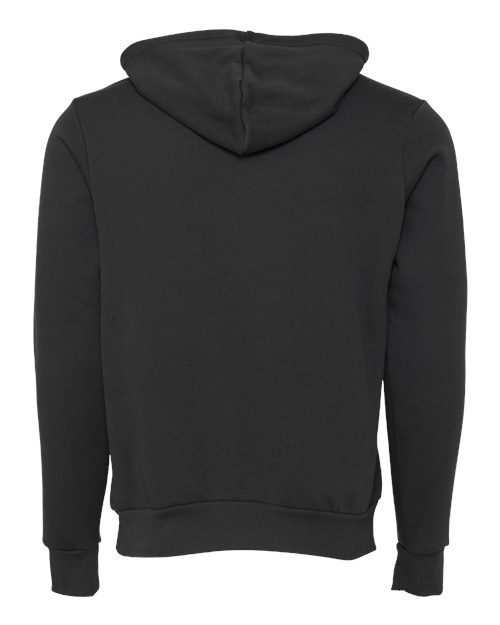 BELLA + CANVAS 3719 DTG Dark Grey — back