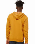 BELLA + CANVAS 3739 Heather Mustard — on model back