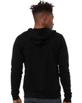 BELLA + CANVAS 3739 DTG Black — on model back