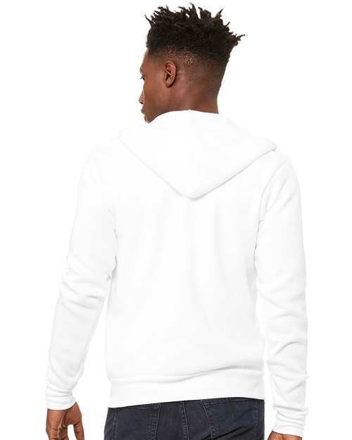 BELLA + CANVAS 3739 DTG White — on model back